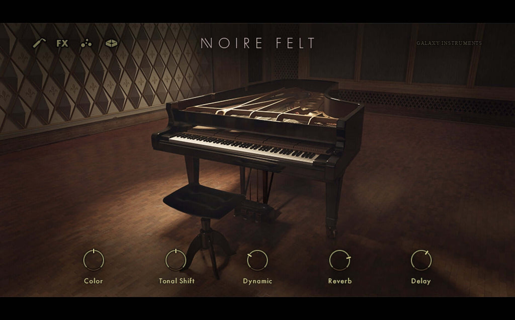 Noire felt piano plugin