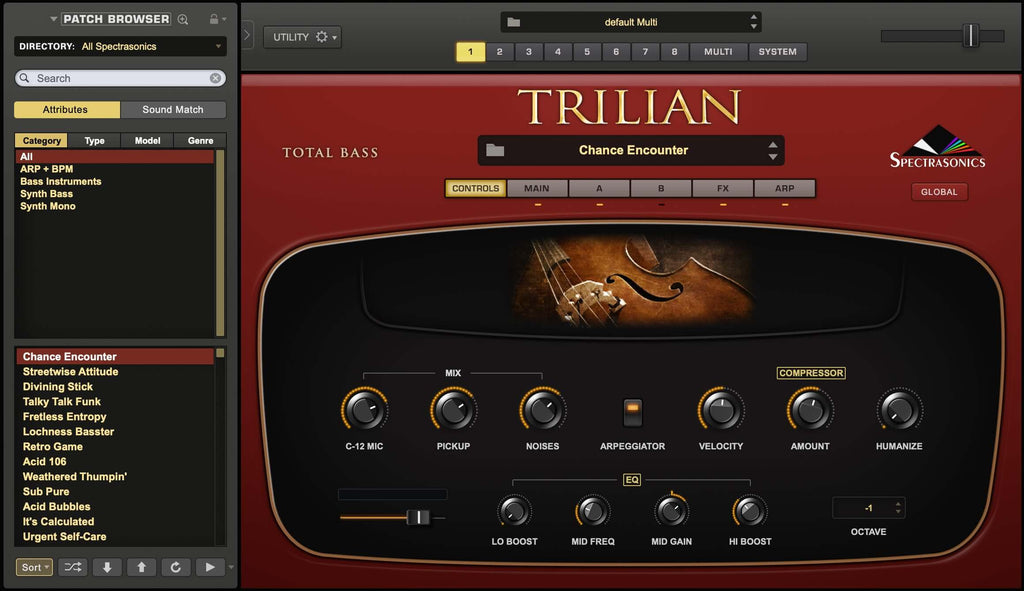 Trilian double bass plugin