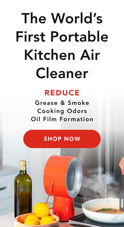 AirHood  World's First Portable Kitchen Air Cleaner