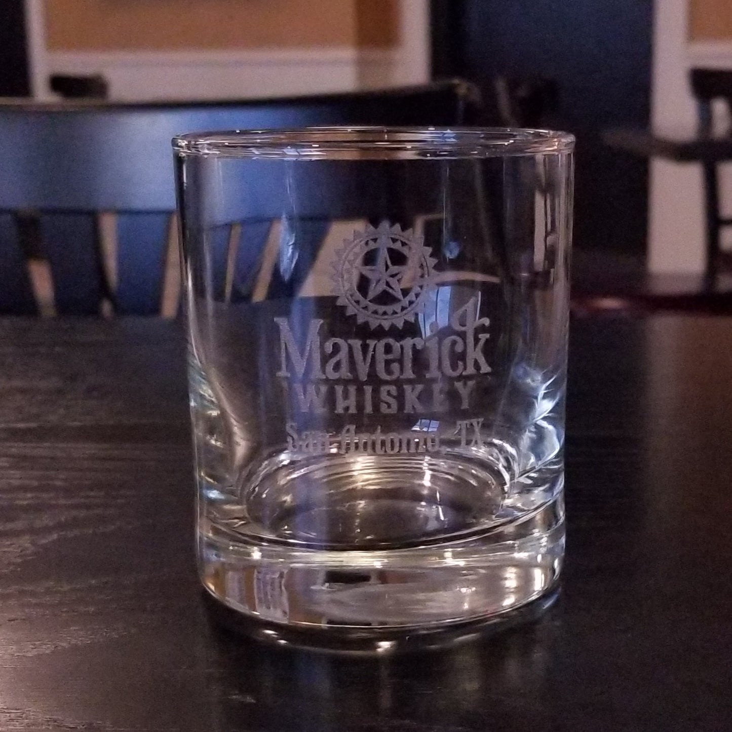 Maverick Whiskey Rocks Glass