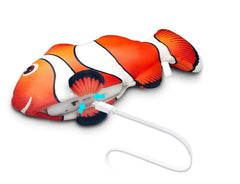 Pawfectpals Floppy Dancing Fish Toy Orange