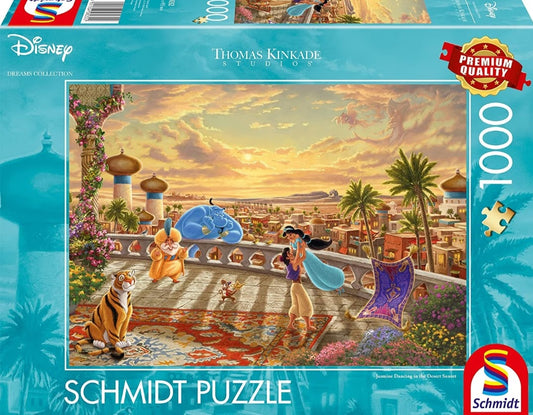 Puzzle 1000 pièces : Thomas Kinkade : Disney, Blanche-Neige