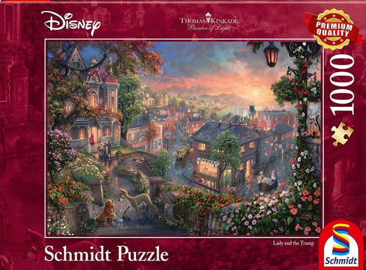 Acheter Puzzle : 1000 pièces - Noël avec la belle et la bête - Schmidt -  Jeux de société - Le Passe Temps