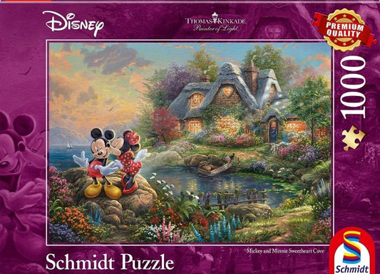 Puzzle 1000 pièces - Disney 100 ans - Célébration - Le temps d'un jeu