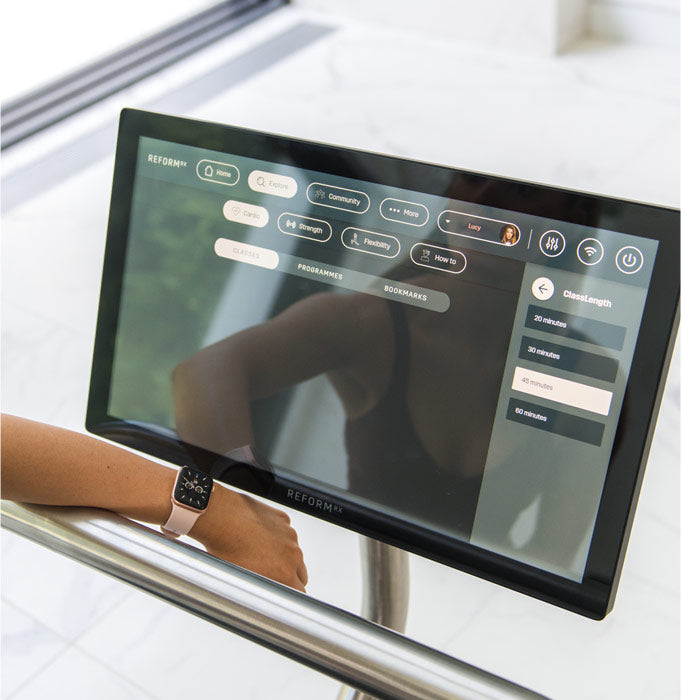 Cama de Pilates Reform RX Next Generation Connected Digital