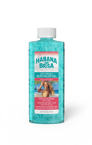 Habana Brisa's Reef Friendly Aloe Gel with Lidocaine