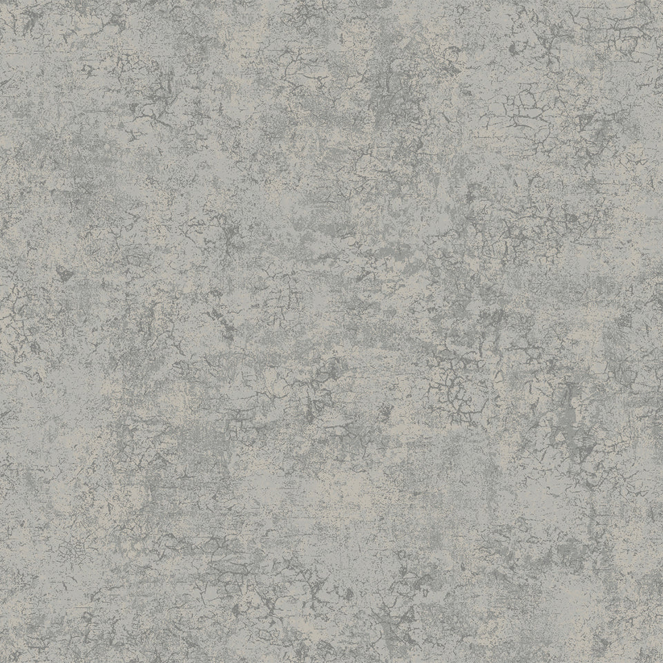 Plaster Wallpaper - Grey | DIY | Wallpaper - B&M