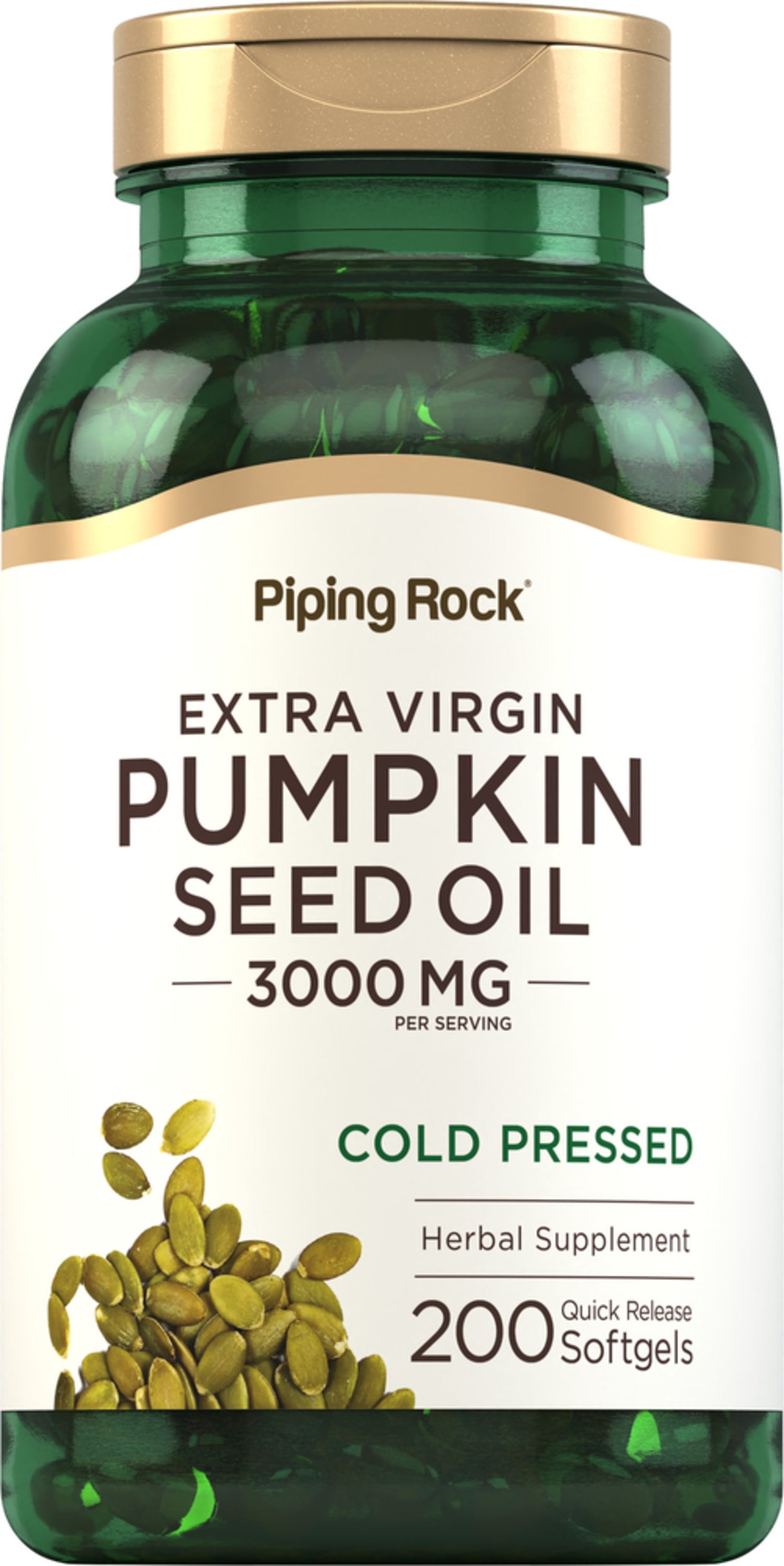 Hemp Seed Oil (Cold Pressed), 1400 mg (per serving), 180 Quick Release  Softgels