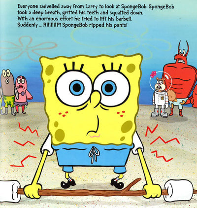 spongebob squarepants ripped pants