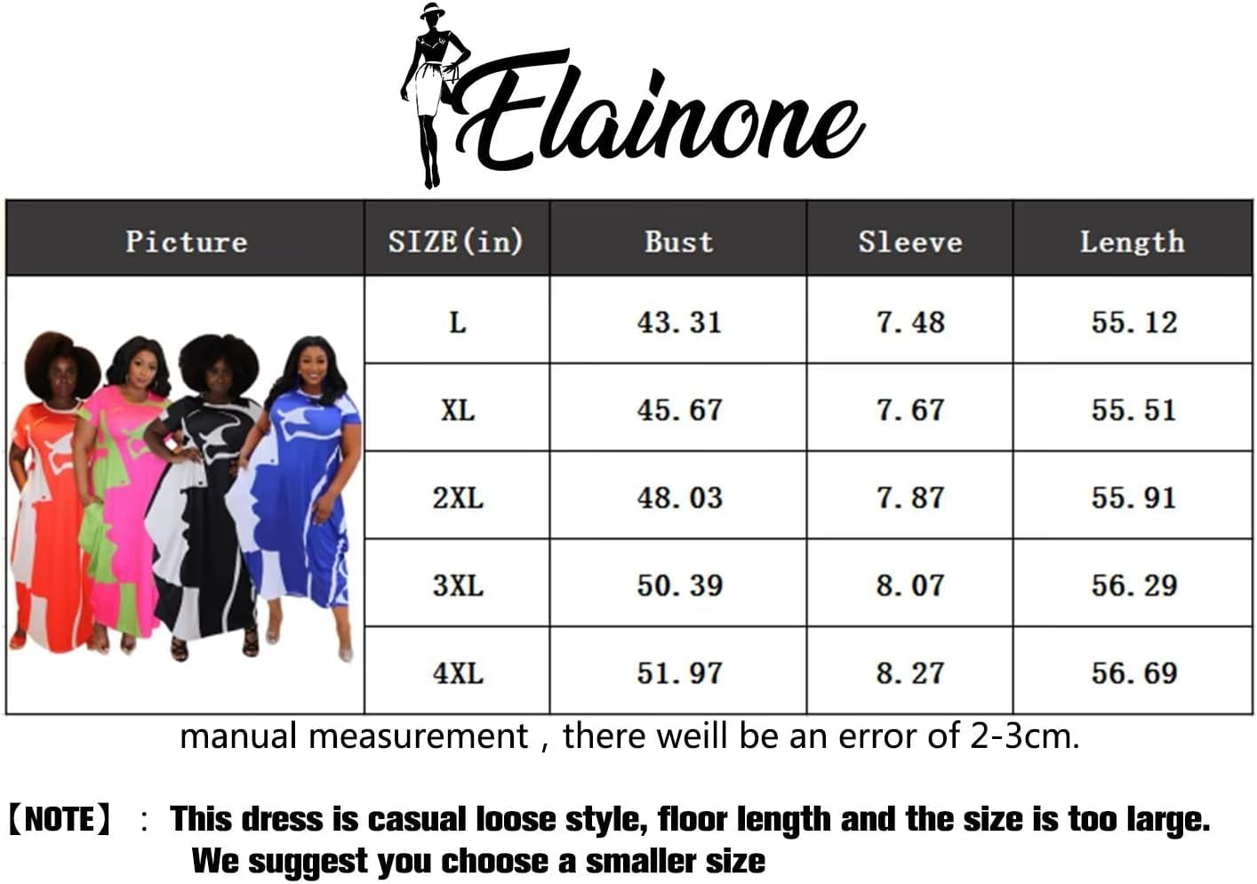 Women's African Plus Size Print Maxi Dress with Long Sleeves and Pockets - Image 3