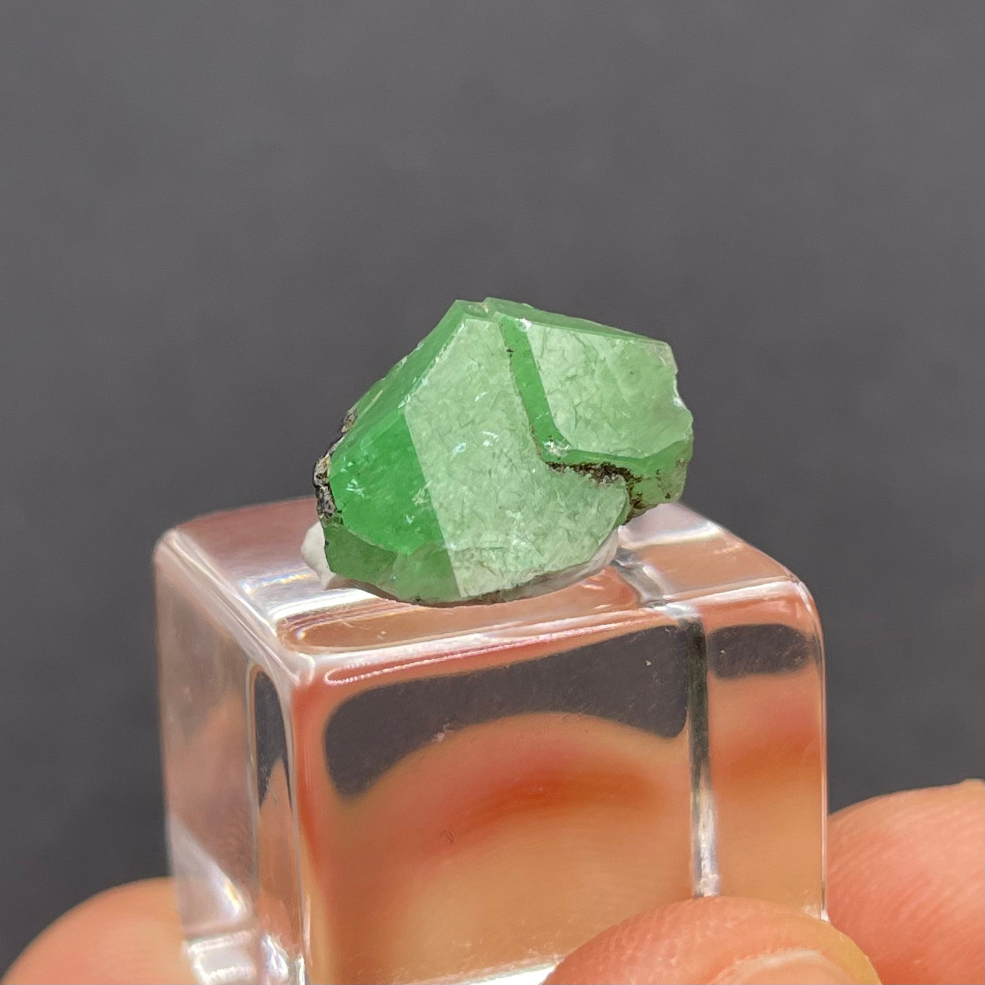 Tsavorite Garnet Crystal