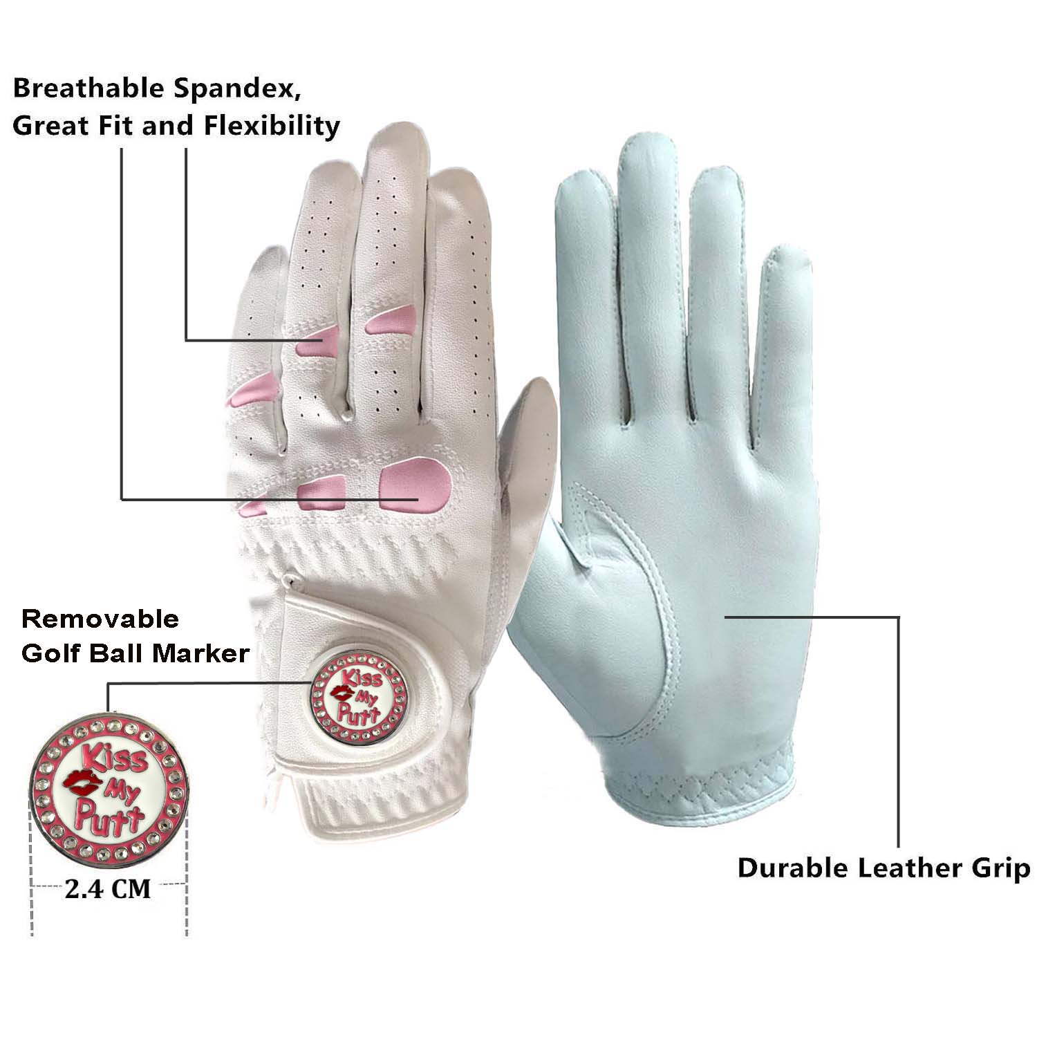 women's leather golf gloves