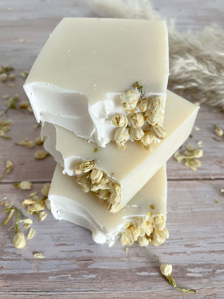 How to Make Jasmine Scented Cold Process Soap