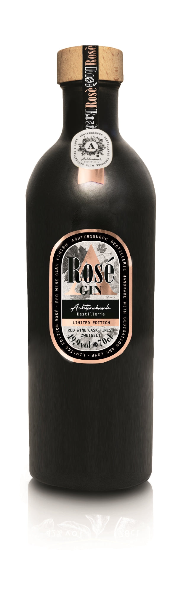 Achternbusch Gin Rose | Red Wine Cask Finish | Zweigelt | 49,9% Vol. | 70cl
