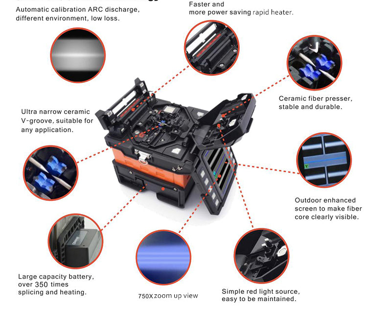 Fiber Optic Splicer COMWAY C6S