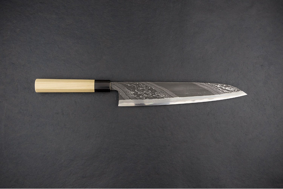 Slika jednog of najboljih i najskupljih japanskih noževa : 'River Jump' 