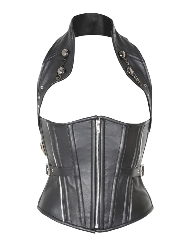 Leather Buckled Waist Cincher – Skin Two UK