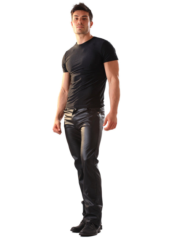 Zip Fly Leather Jeans – Honour Clothing