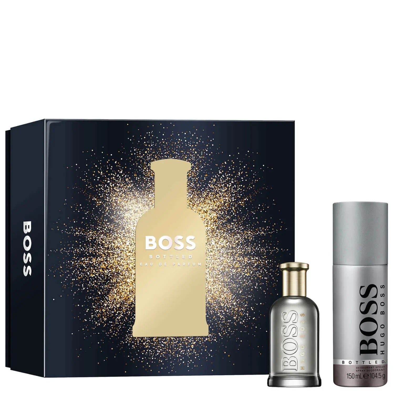 Photos - Other Cosmetics Hugo Boss Boss Bottled Parfum Gift Set 50ml EDP - 150ml Deodorant Spray  