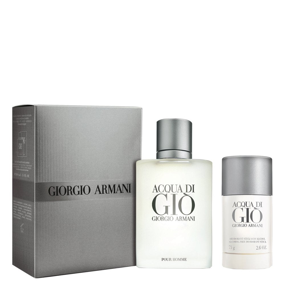 Photos - Deodorant Armani Giorgio  Acqua Di Gio Gift Set 100ml EDT - 75ml  Stick - Pe 