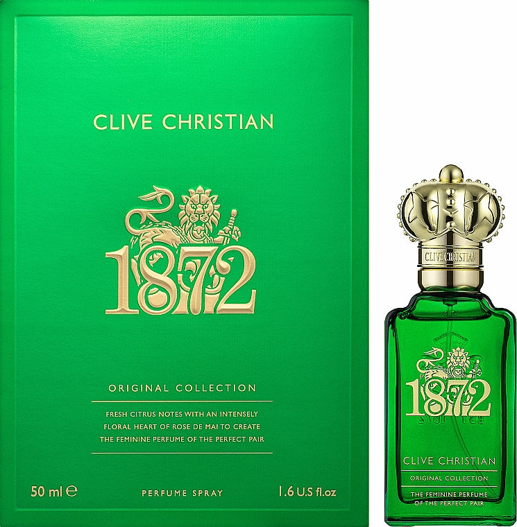 Photos - Women's Fragrance Clive Christian 1872 for Women Eau de Parfum 50ml Spray - Peacock Bazaar K 