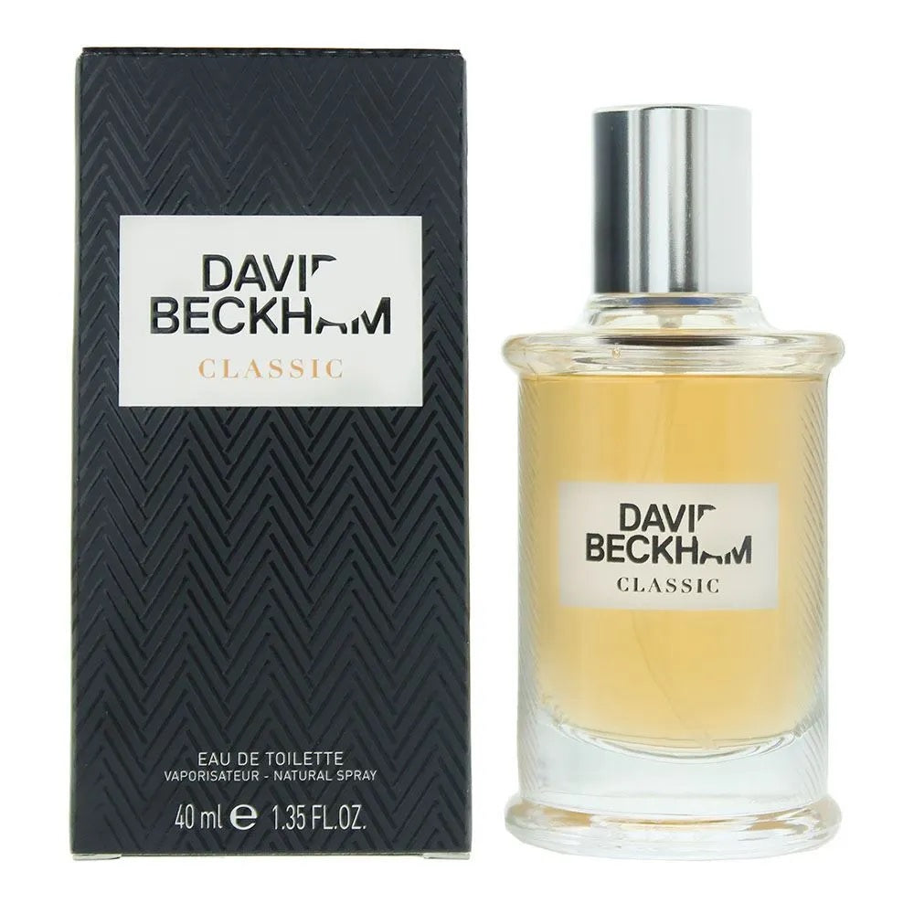 Photos - Men's Fragrance David Beckham Classic Eau de Toilette 40ml Spray - Peacock Bazaar F53951 