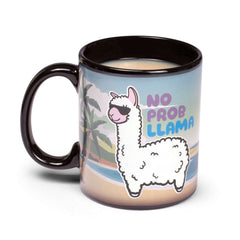 No Probllama Heat Changing Mug