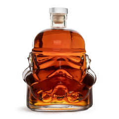 Stormtrooper helmet design whisky decanter