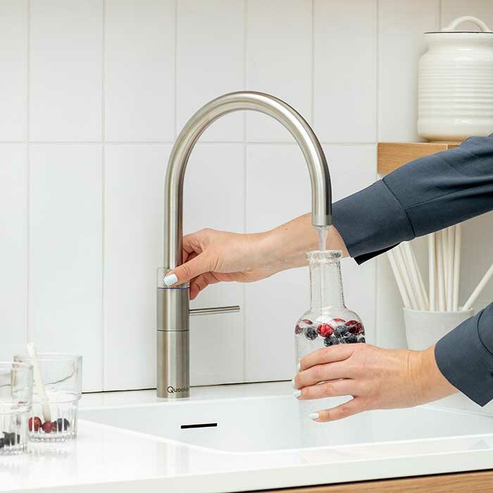 【QUOOKER】FUSION ROUND Instant Hot, Warm, Chilled, Sparkling Water Tap | From Netherlands |