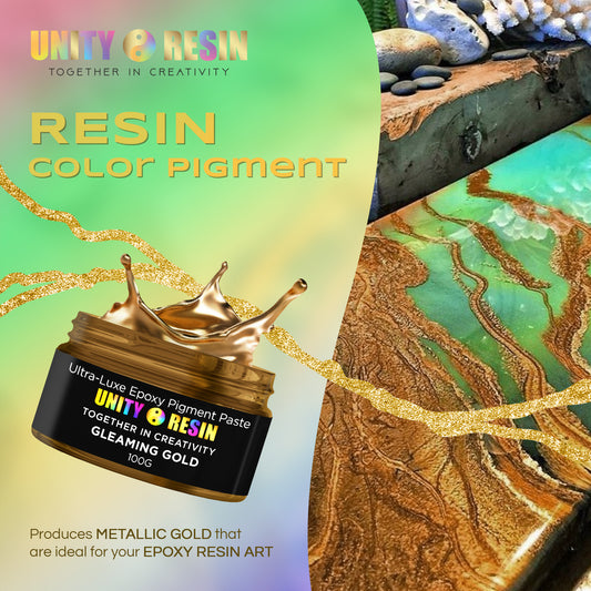 Ultra-Luxe Epoxy Resin Pigment Paste- GLOW in the DARK GREEN (50G)