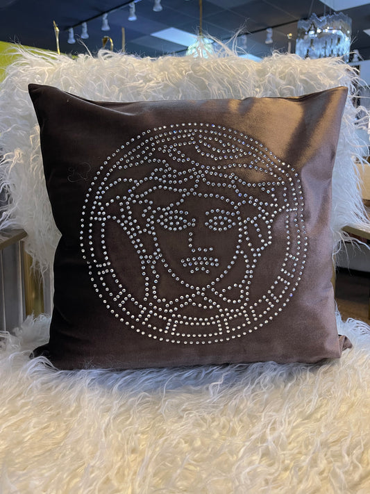 Black Chanel Throw Pillow – Ghenogas gallery