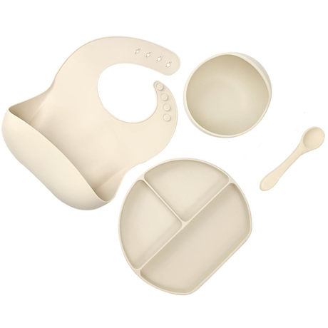 Platinum Silicone Baby Feeding Set Pumpkin Edition – milktop