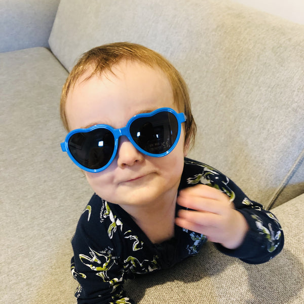 infant heart shaped sunglasses