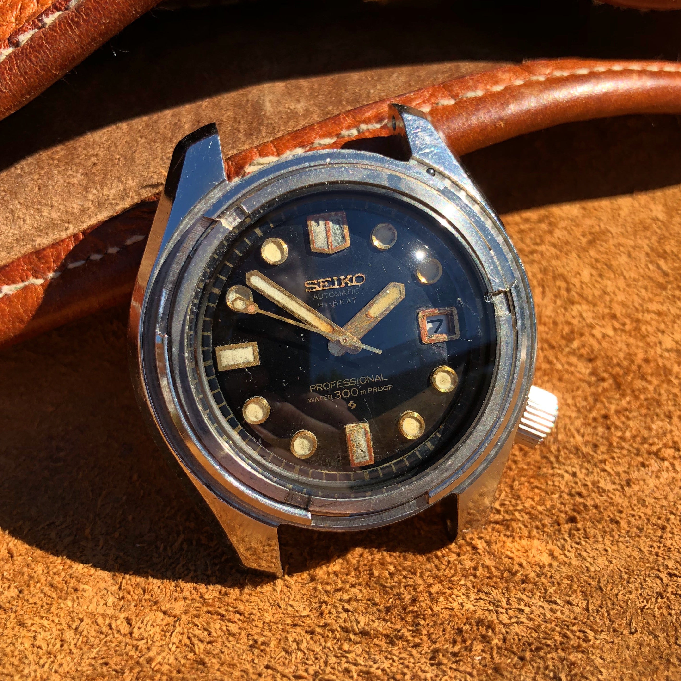 Vintage Seiko Hi Beat 6159-7001 Divers Automatic Wristwatch 1960’s ...