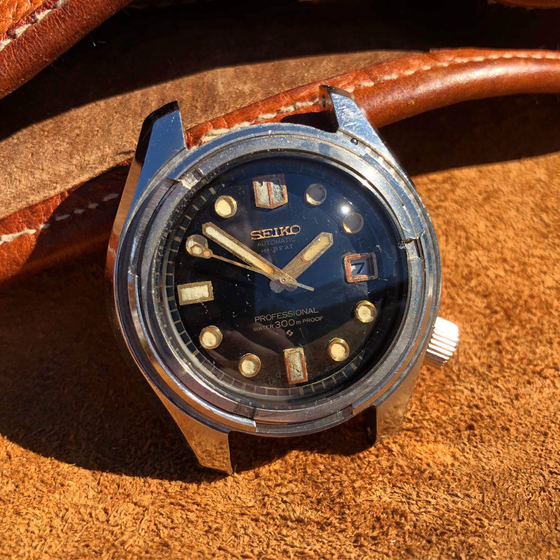 Vintage Seiko Hi Beat 6159-7001 Divers Automatic Wristwatch 1960's |  Hashtag Watch Co.