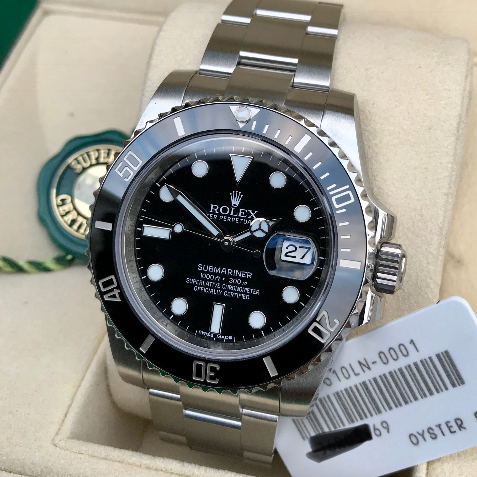 rolex submariner date 2016