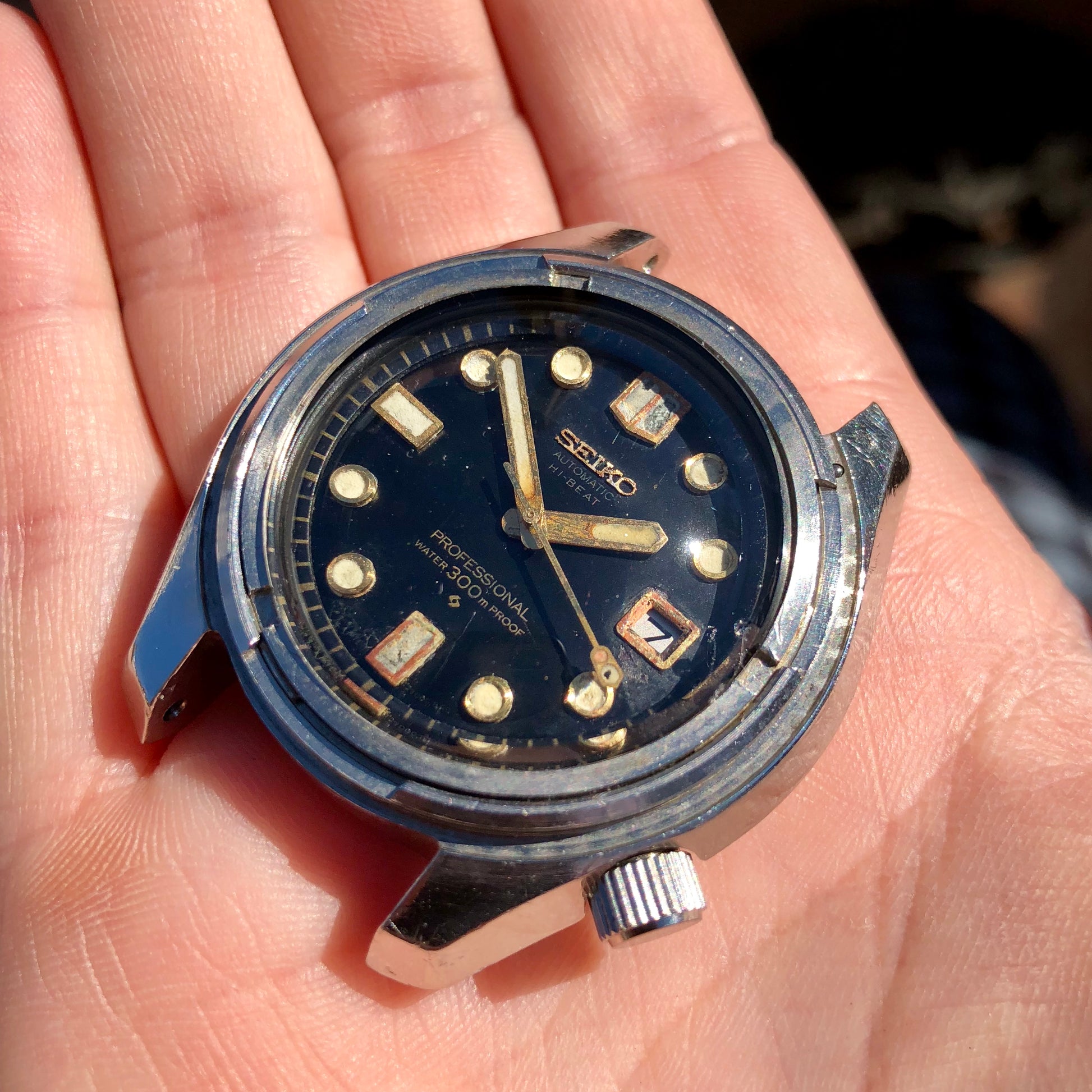 Vintage Seiko Hi Beat 6159-7001 Divers Automatic Wristwatch 1960's |  Hashtag Watch Co.