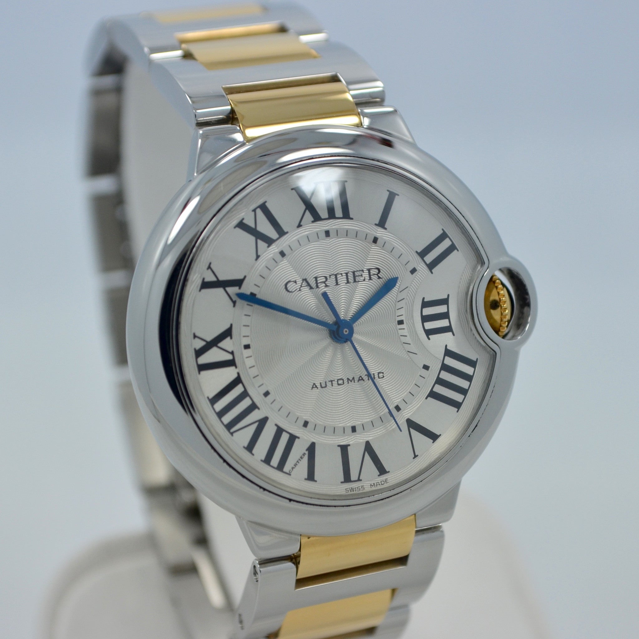 Cartier Ballon Bleu W6920047 Two Tone 18K Stainless Steel Automatic ...