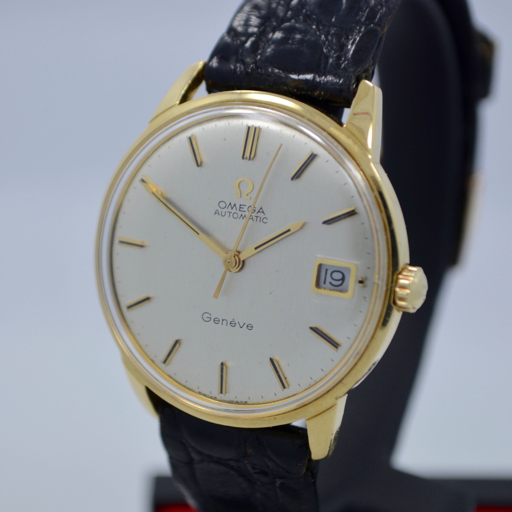 Vintage Omega Seamaster 166001 18K Solid Yellow Gold Cal ...