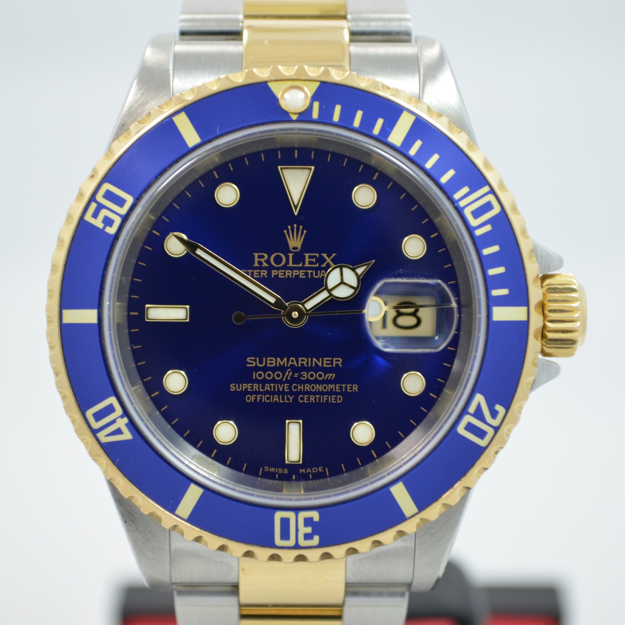 Rolex Submariner 16613 T Blue Two Tone 