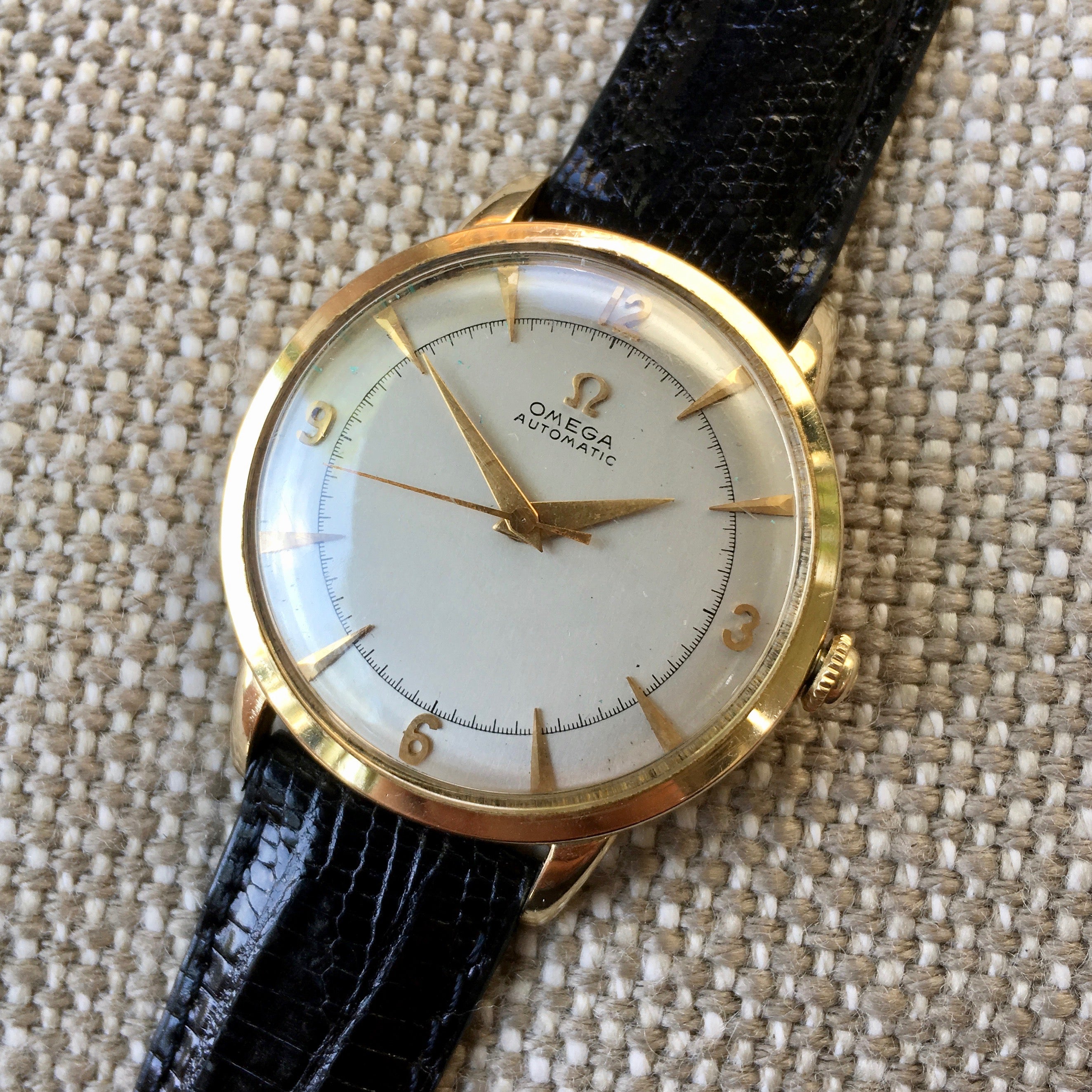 vintage omega bumper automatic