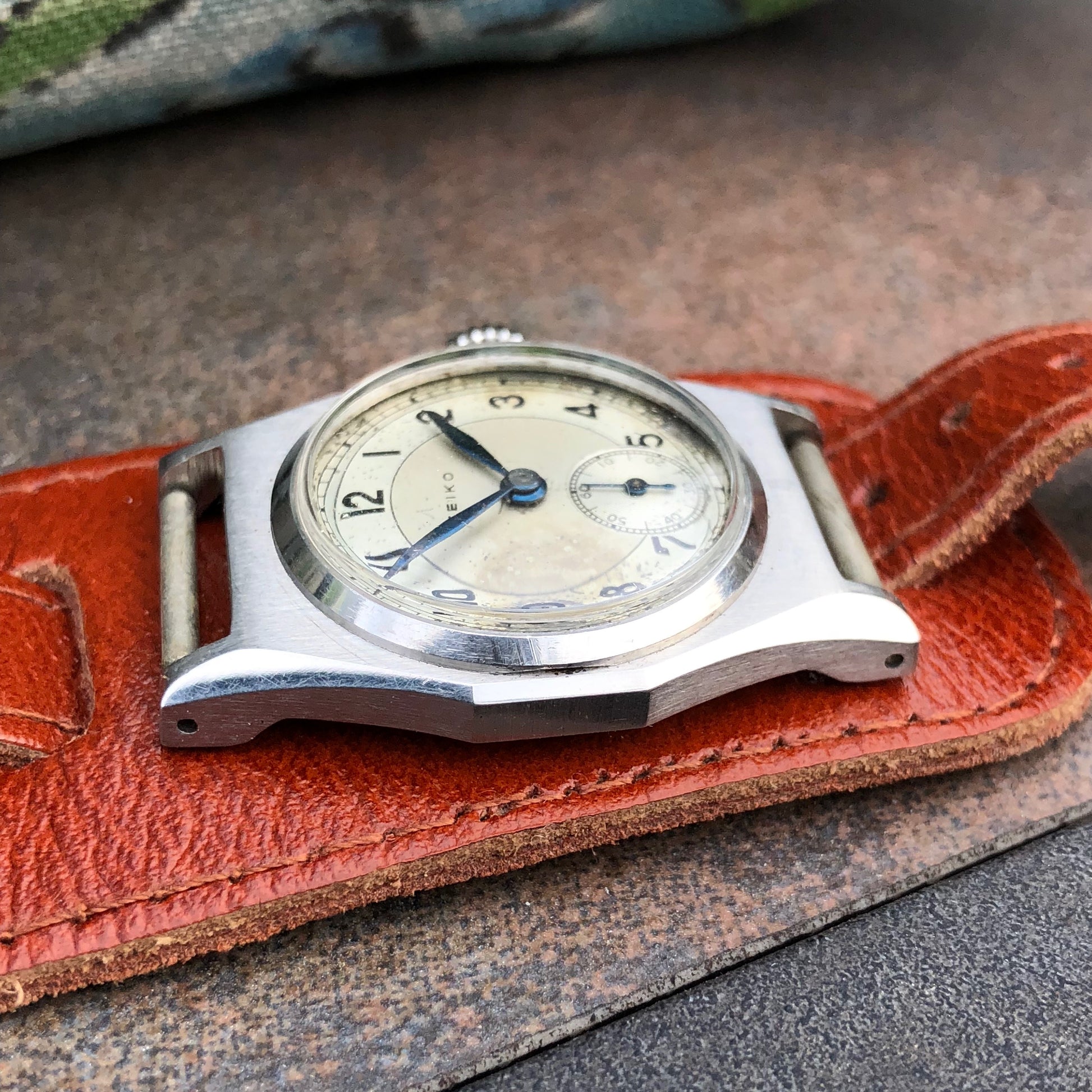 Vintage Seiko WWII Pilots Wristwatch Seikosha Manual Wind Wristwatch 1940's  | Hashtag Watch Co.