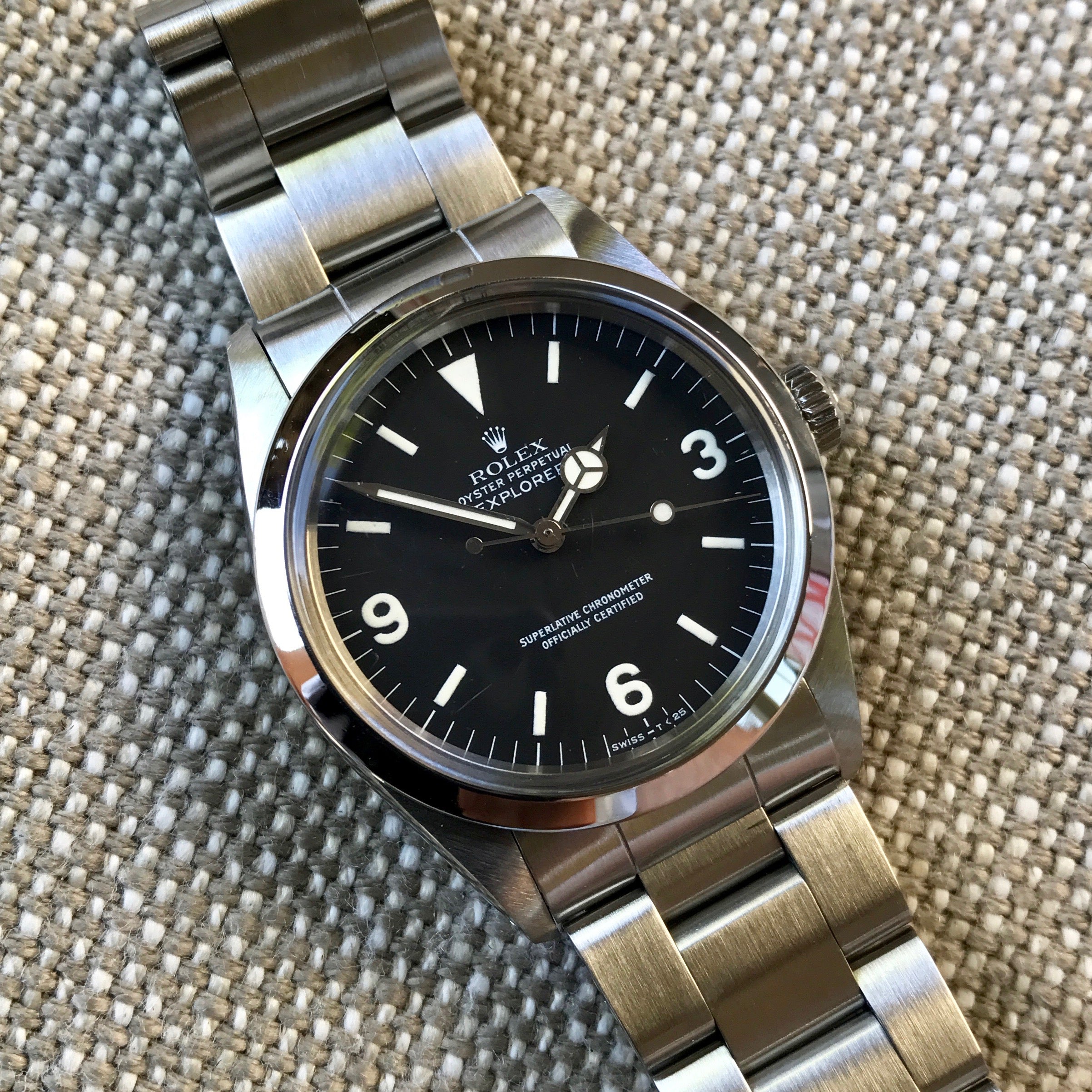 Vintage Rolex Explorer 1016 R Serial 