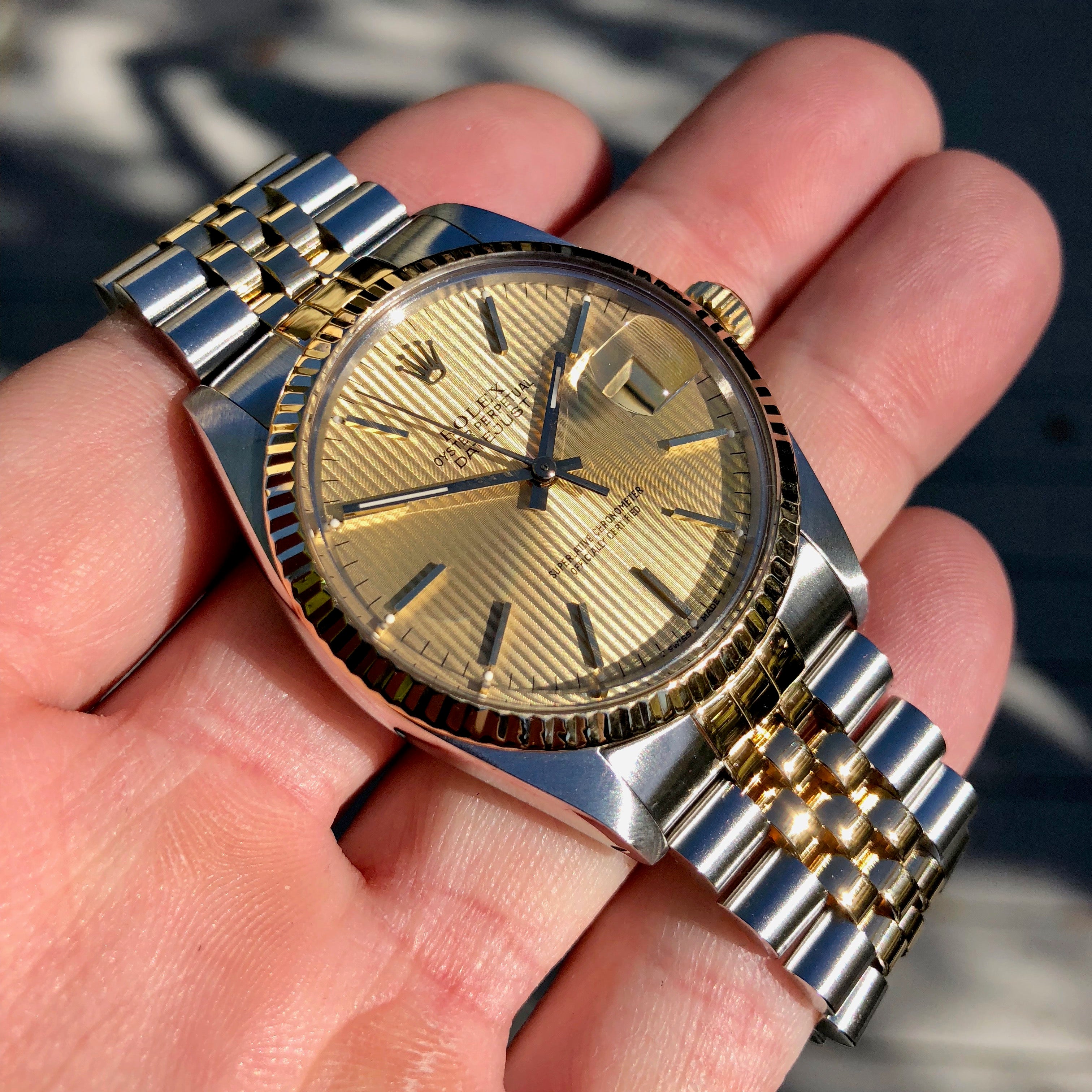 rolex 16013 champagne