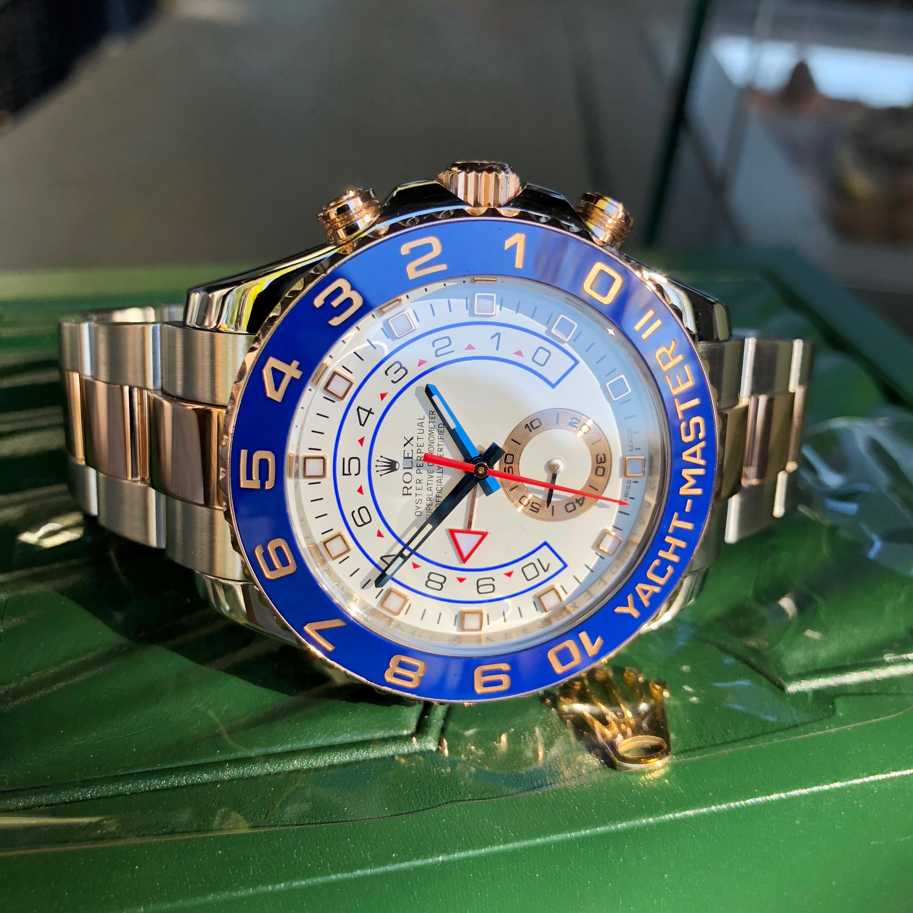 rolex yacht master ii two tone