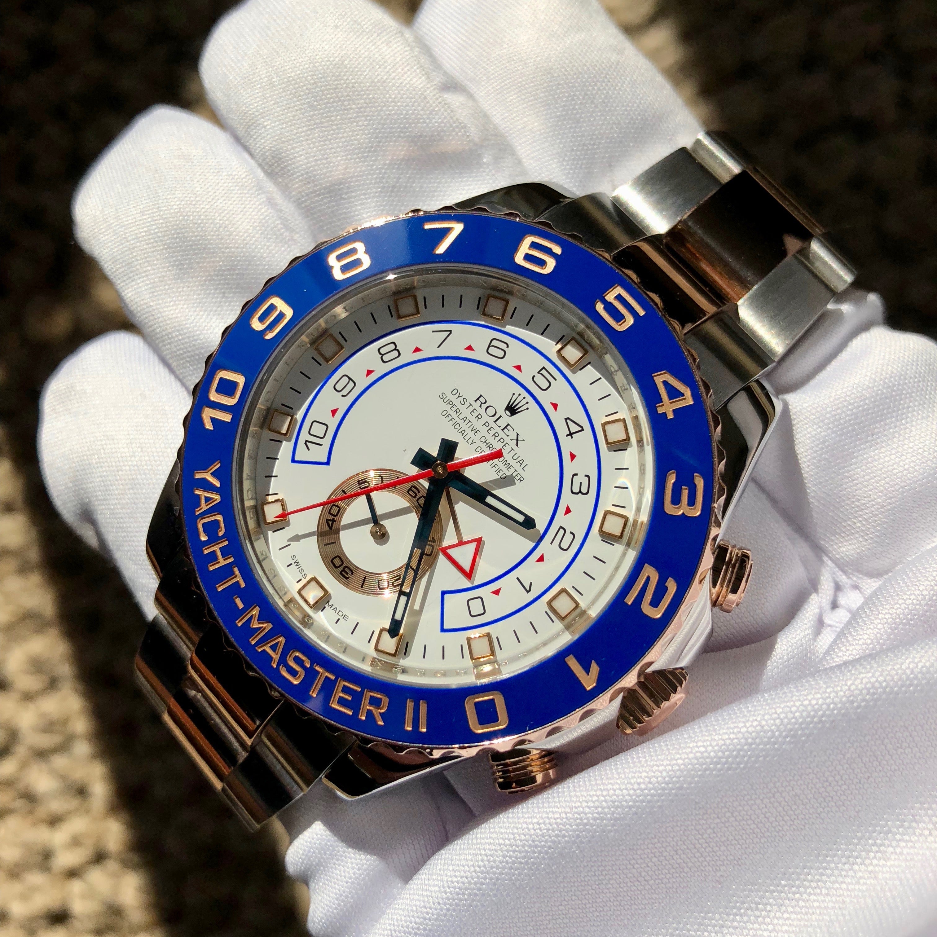 yacht master 2 two tone