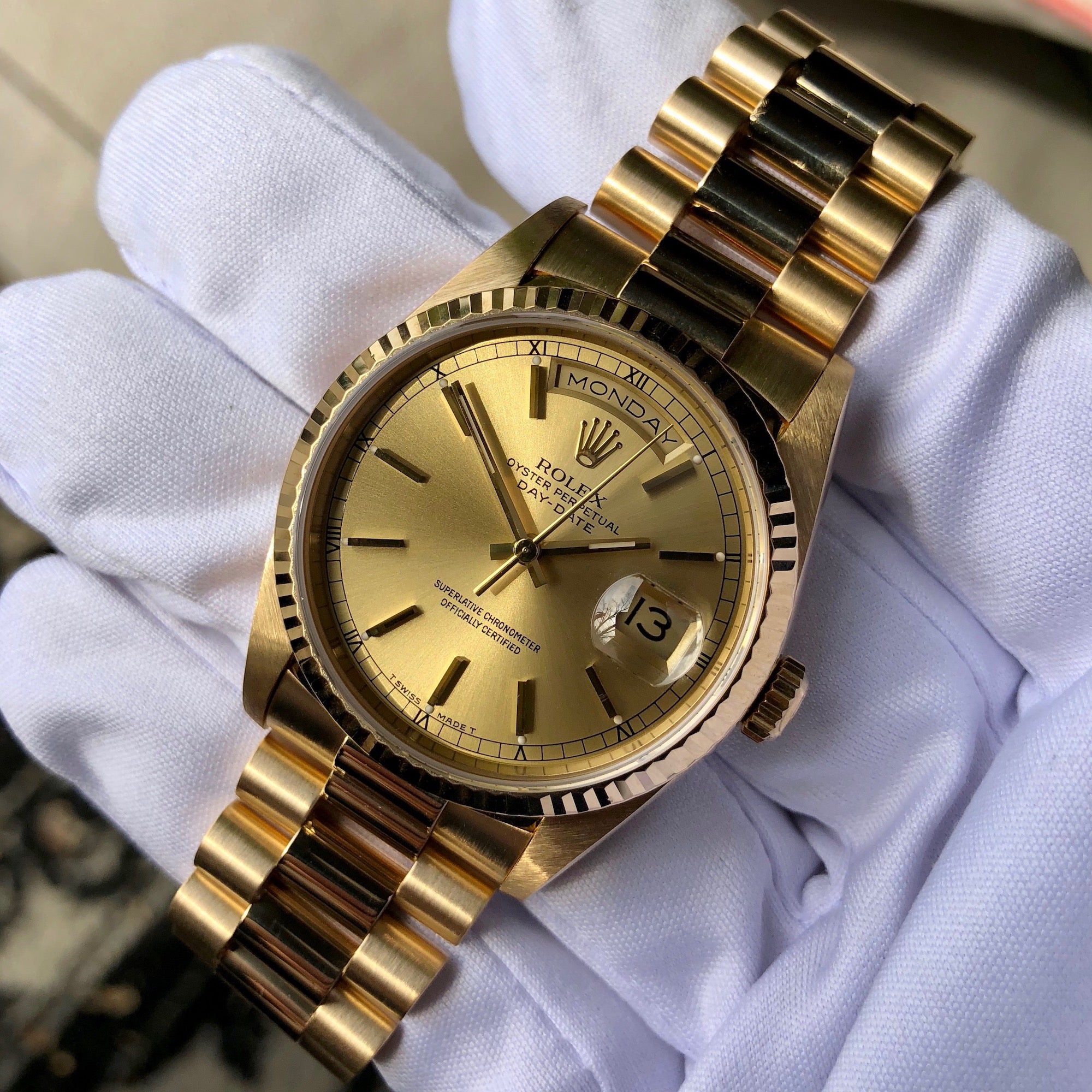 rolex day date 1995