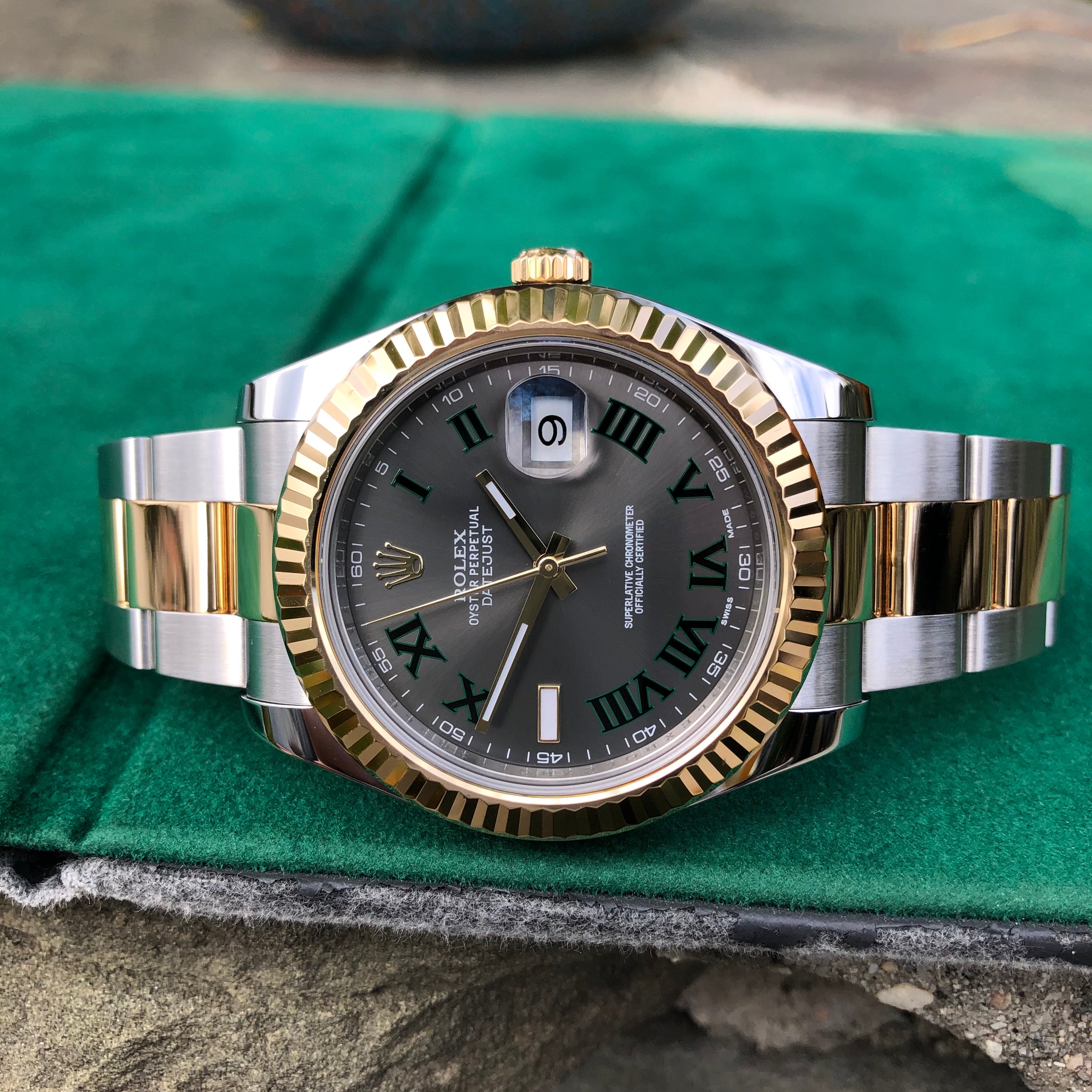 rolex datejust ii wimbledon