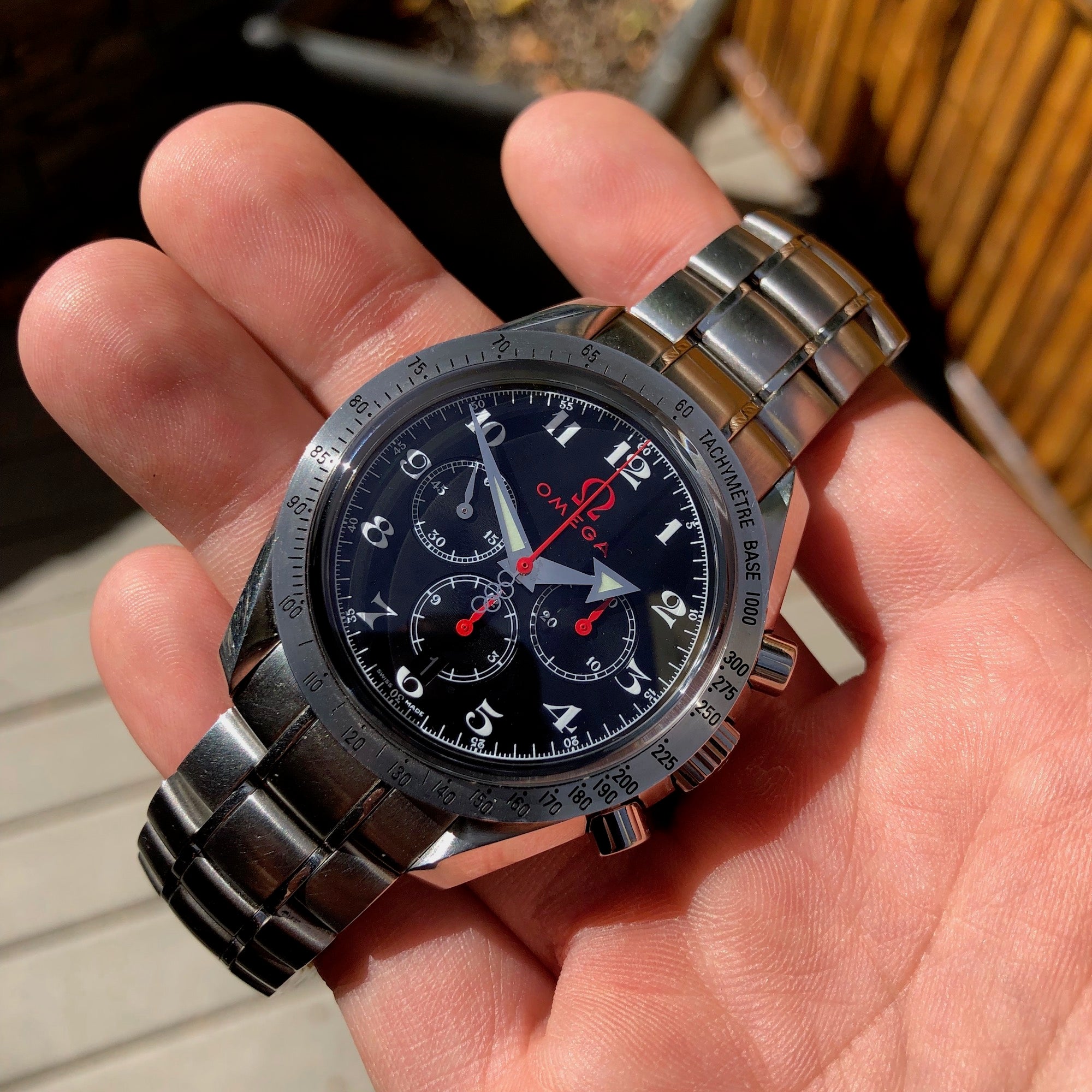 omega speedmaster olympic broad arrow