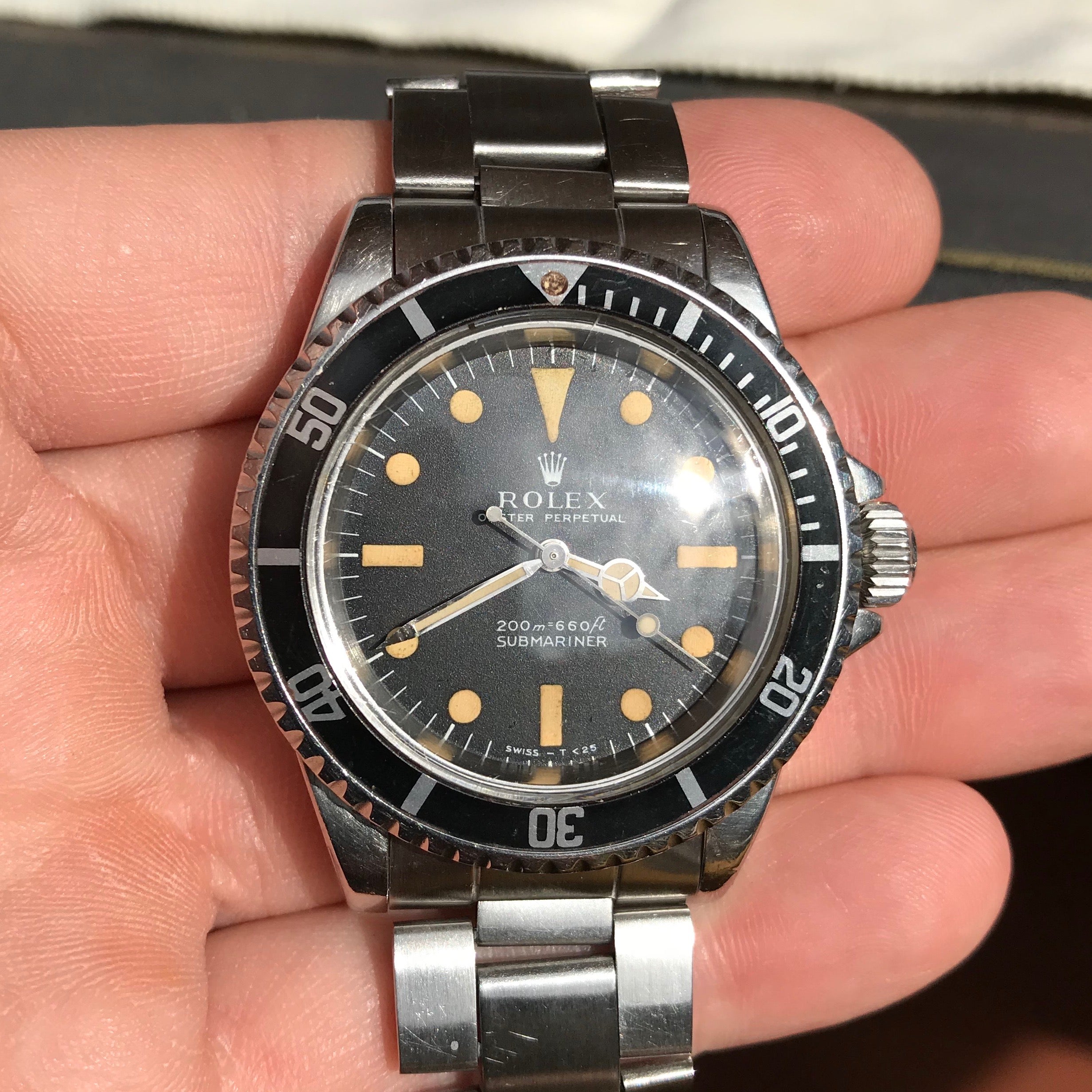 rolex submariner meters first